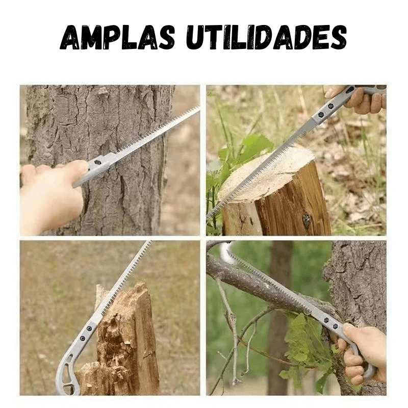 Mini serra de jardim para carpintaria, aparar galho de árvore, dente fino, ferramenta de poda ao ar livre