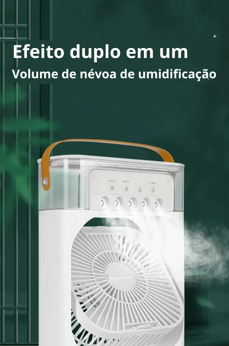 Ventilador portátil de ar condicionado