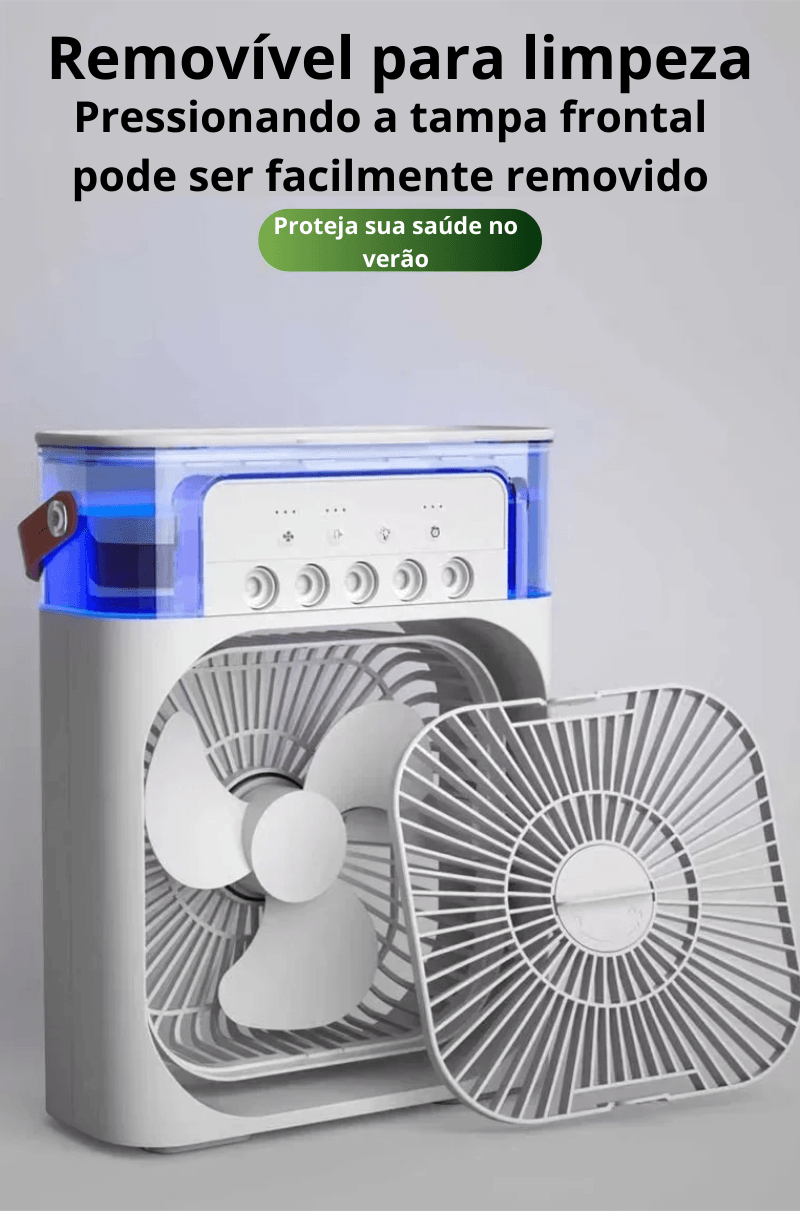 Ventilador portátil de ar condicionado