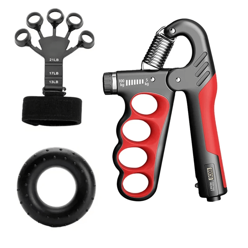 Treine para Construção Muscular, Expansor de Pulso, Resistência Ajustável, Fitness