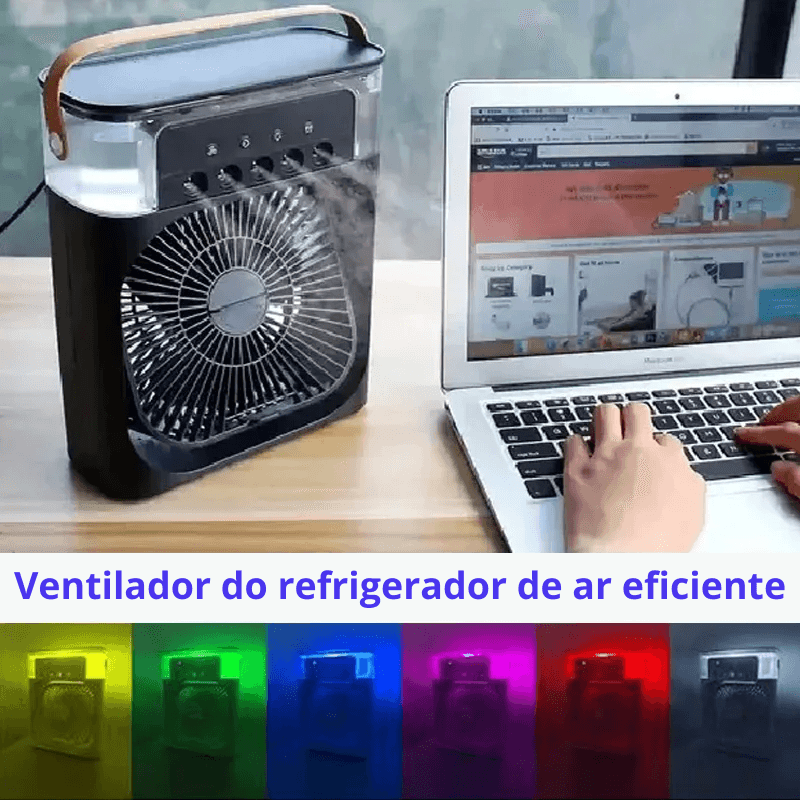 Ventilador portátil de ar condicionado