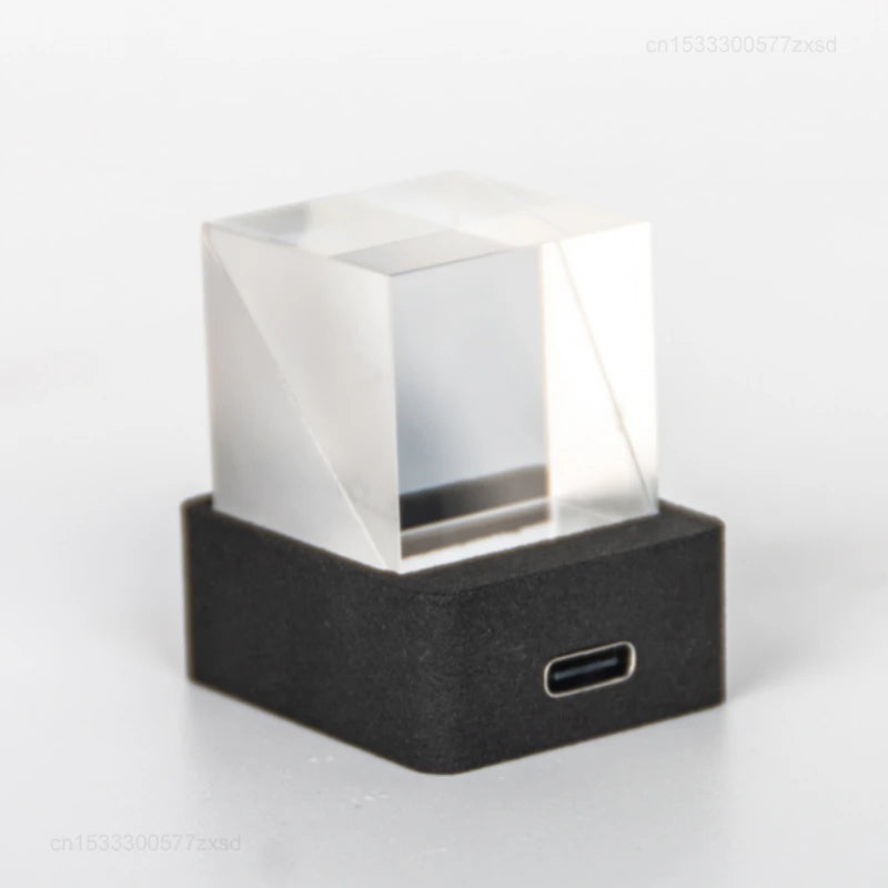 Cubos de Cristal GeekMagic GIFTV para Exibição de Fotos Holográfica