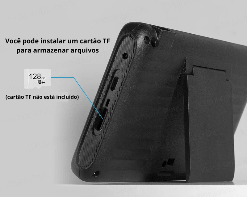 Kerui endoscópio industrial de lente dupla, câmera de inspeção com tela ip67 à prova d'água cobra 1080p, boroscópio de vídeo digital portátil