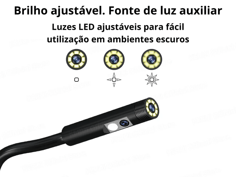 Kerui endoscópio industrial de lente dupla, câmera de inspeção com tela ip67 à prova d'água cobra 1080p, boroscópio de vídeo digital portátil