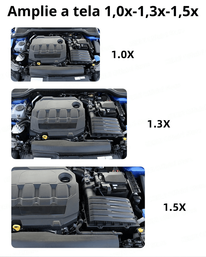 Kerui endoscópio industrial de lente dupla, câmera de inspeção com tela ip67 à prova d'água cobra 1080p, boroscópio de vídeo digital portátil